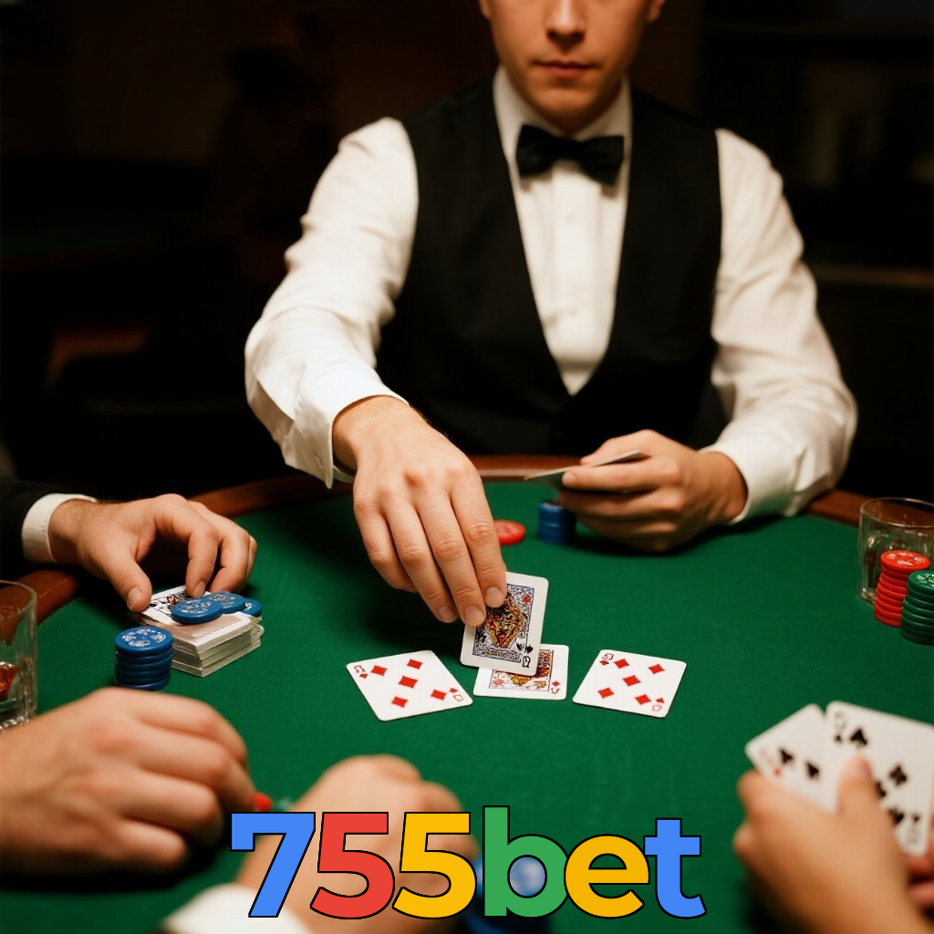 755bet:Jogue no nosso cassino e prove sua habilidade nas cartas de poker!